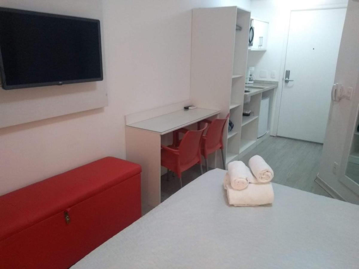 Studio Aconchego, Proximo A Rua Da Consolacao, Aos Metros Republica E Anhangabau, Com Ar Condicionado, Piscina, Academia, Wifi E Varanda 상파울루 외부 사진