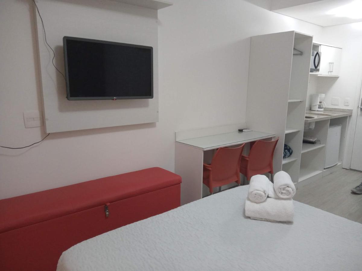 Studio Aconchego, Proximo A Rua Da Consolacao, Aos Metros Republica E Anhangabau, Com Ar Condicionado, Piscina, Academia, Wifi E Varanda 상파울루 외부 사진